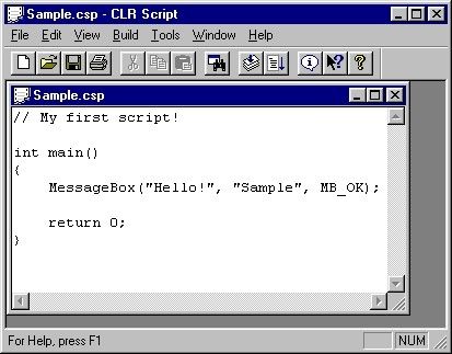 CLR Script - Automate common Windows tasks